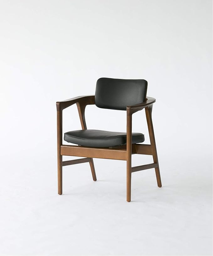 [美国标准] akimoto families株式会社 椅子 棕色 工作室 扶手椅 黑色